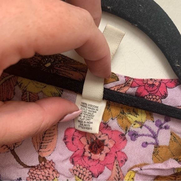 Anthropologie Raga Wild Gardens Peasant Blouse - Picture 6 of 10